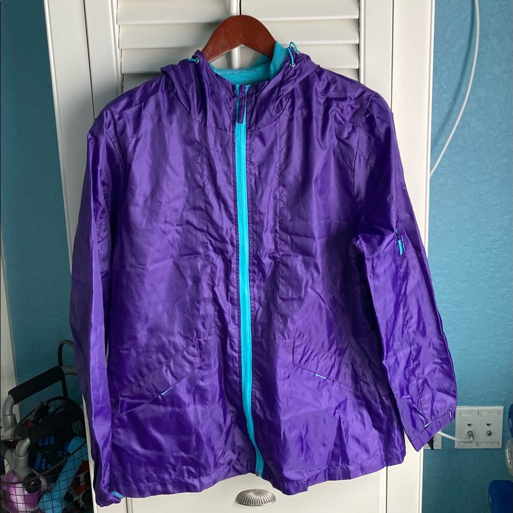 Womens rain jacket